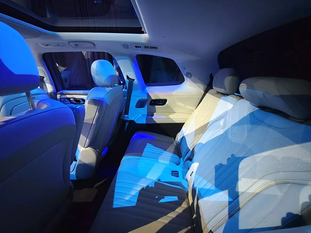 Hàng ghế thứ ba của Geely Galaxy M9 Hàng ghế thứ ba của Geely Galaxy M9