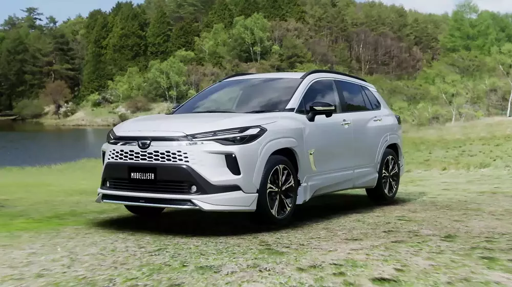 Toyota Corolla Cross 2025 với phụ kiện của Modellista Toyota Corolla Cross 2025 với phụ kiện của Modellista
