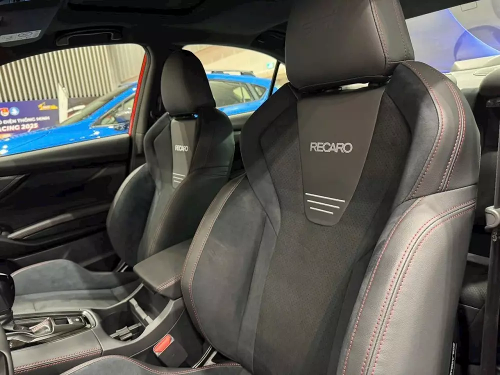 Subaru WRX 2025 dùng ghế Recaro thể thao Subaru WRX 2025 dùng ghế Recaro thể thao