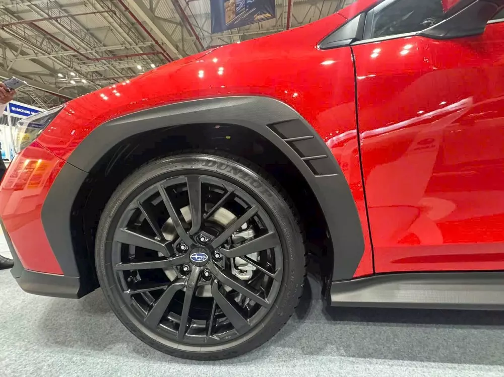 Subaru WRX 2025 dùng vành 18 inch Subaru WRX 2025 dùng vành 18 inch