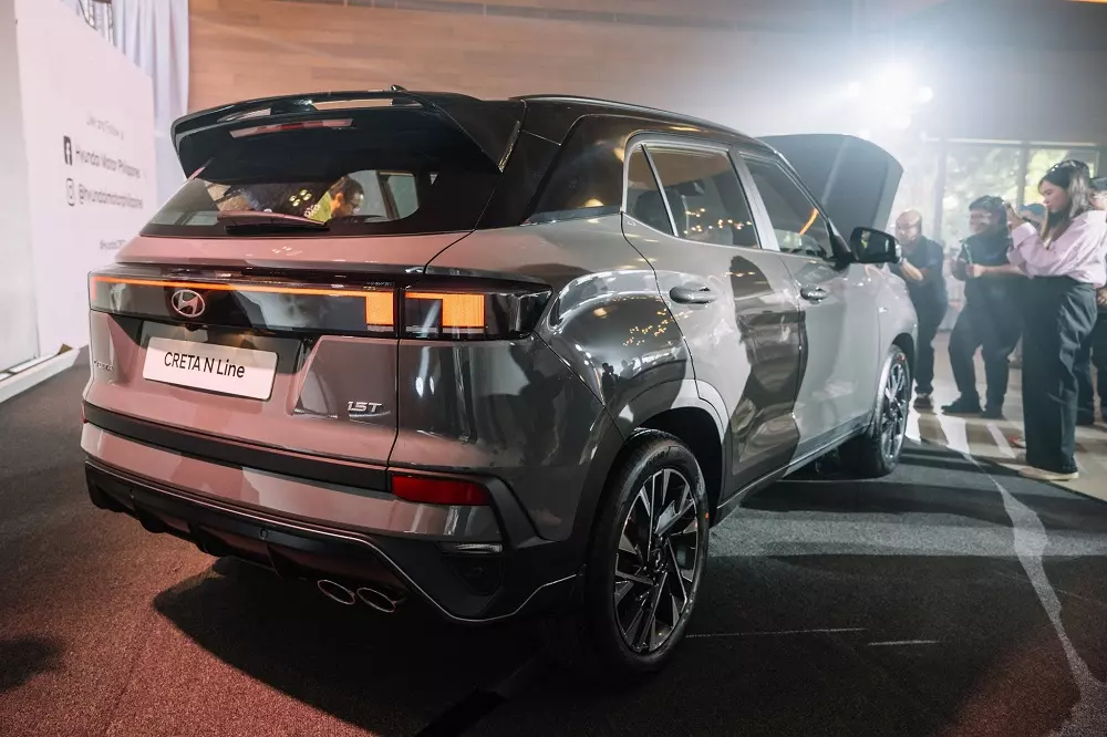 Hyundai Creta N Line 2025 có ngoại hình thể thao hơn Hyundai Creta N Line 2025 có ngoại hình thể thao hơn