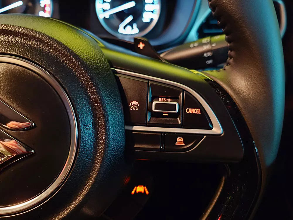 Suzuki Fronx có các tính năng an toàn chủ động ADAS ở bản cao cấp. Suzuki Fronx có các tính năng an toàn chủ động ADAS ở bản cao cấp.