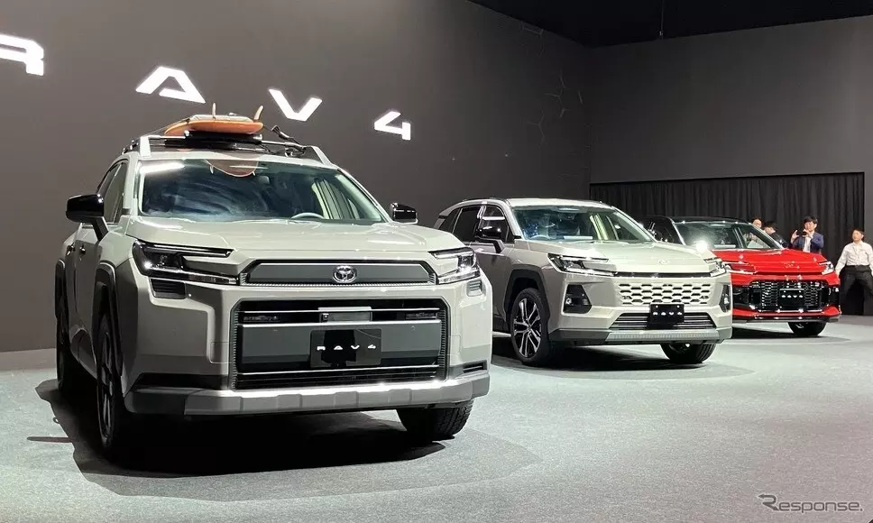 3 phong cách thiết kế của Toyota RAV4 2026 3 phong cách thiết kế của Toyota RAV4 2026