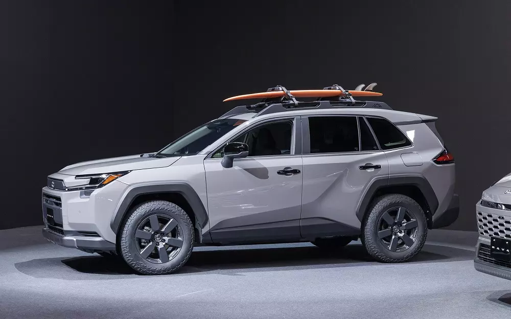 Toyota RAV4 Adventure 2026 không thay đổi kích thước đáng kể Toyota RAV4 Adventure 2026 không thay đổi kích thước đáng kể