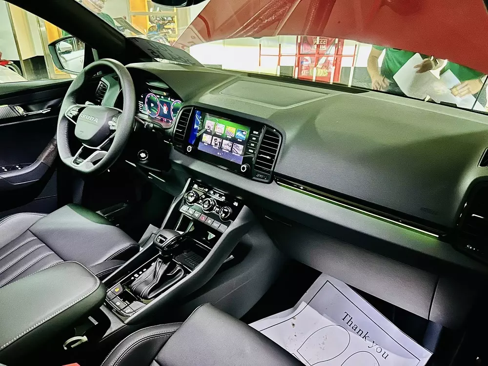 Nội thất của Skoda Karoq Sportline 2025 Nội thất của Skoda Karoq Sportline 2025