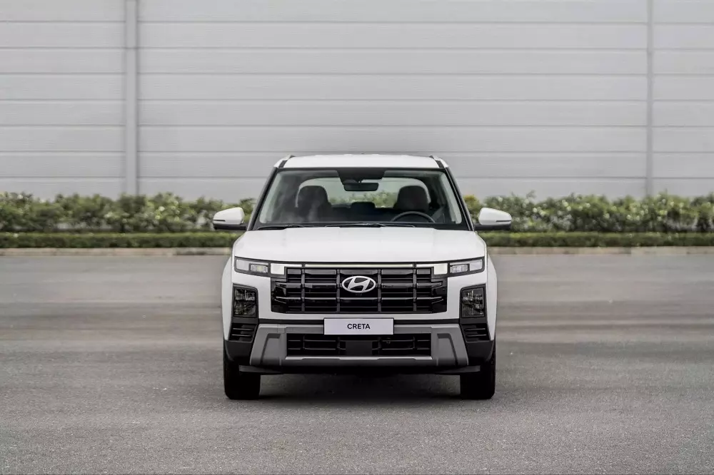 Hyundai Creta 2025 sở hữu thiết kế đầu xe mới. Hyundai Creta 2025 sở hữu thiết kế đầu xe mới.