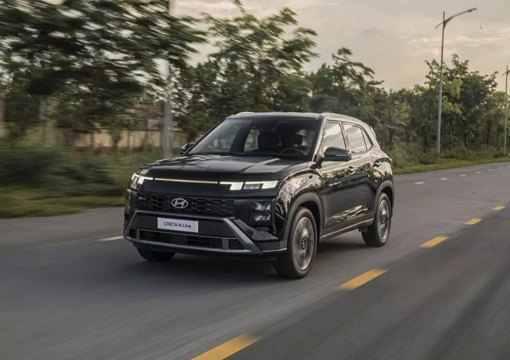 Hyundai Creta 2025 bản N Line thể thao hơn. Hyundai Creta 2025 bản N Line thể thao hơn.