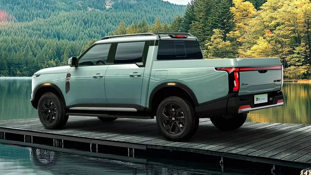 Zhengzhou Nissan Z9 GE PHEV là xe bán tải cỡ trung Zhengzhou Nissan Z9 GE PHEV là xe bán tải cỡ trung
