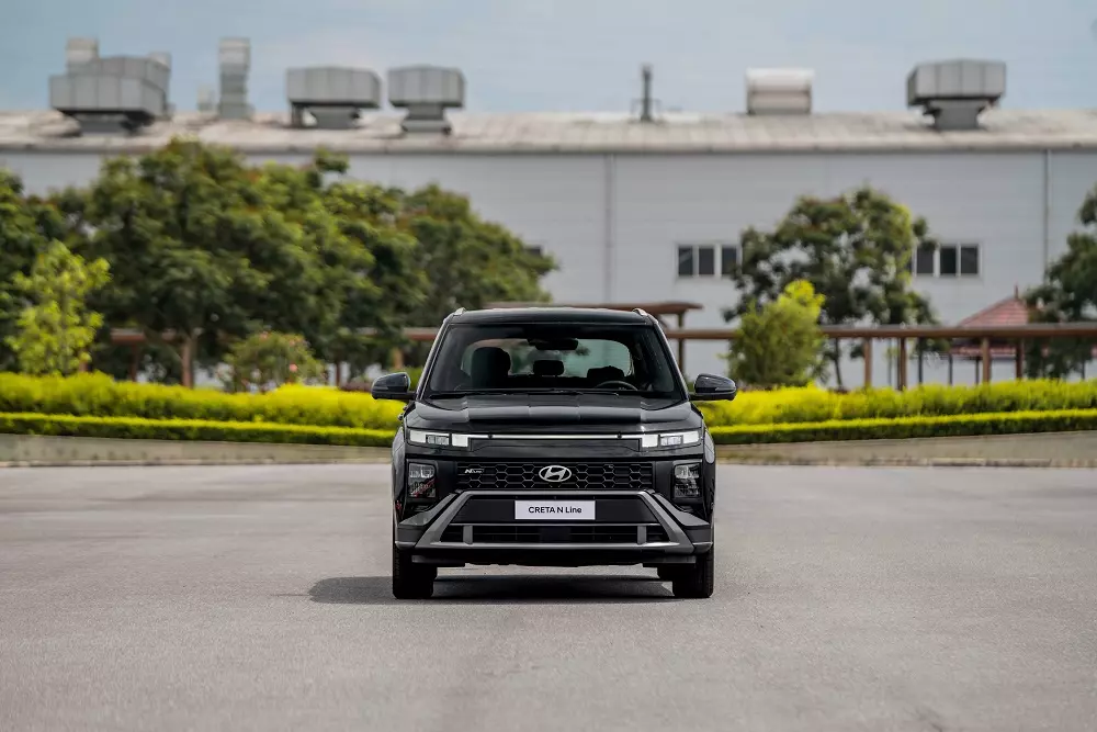 Hyundai Creta 2025 bản N Line có thiết kế thể thao hơn Hyundai Creta 2025 bản N Line có thiết kế thể thao hơn