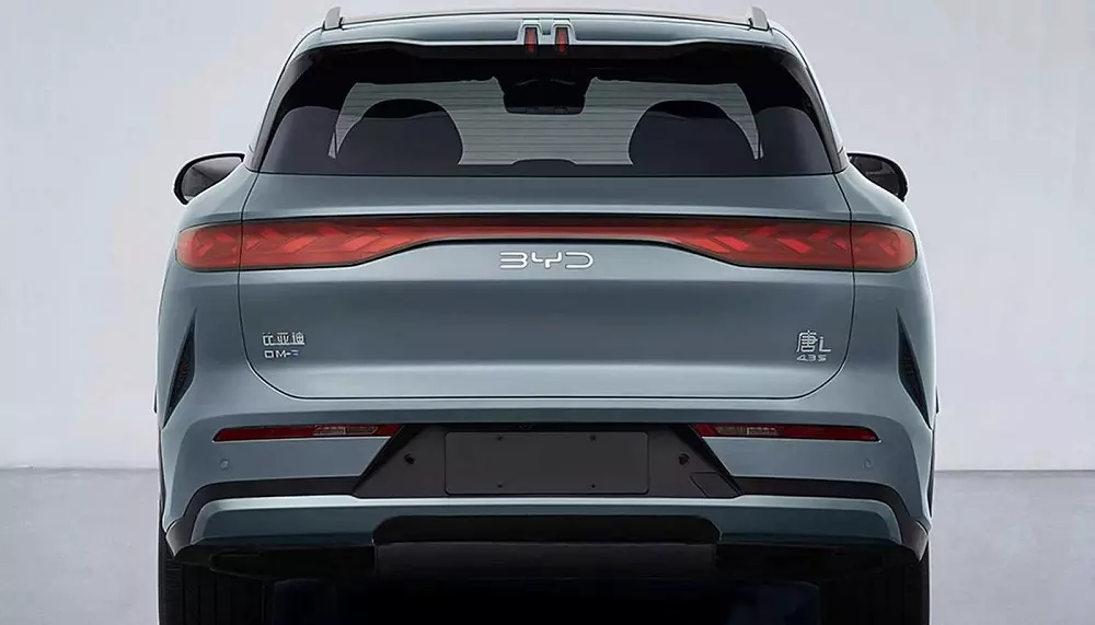 Thiết kế phía sau của BYD Sealion 8 Thiết kế phía sau của BYD Sealion 8