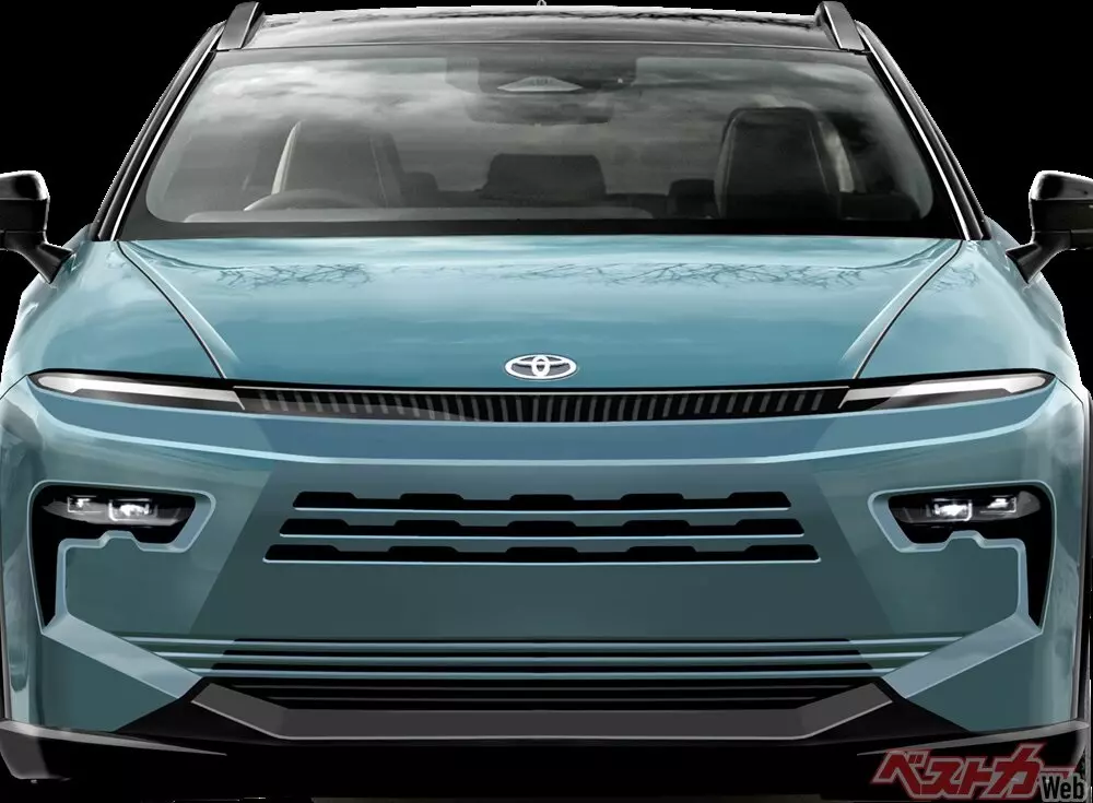 Hình ảnh phác họa của Toyota HarrierVenza thế hệ mới Hình ảnh phác họa của Toyota HarrierVenza thế hệ mới