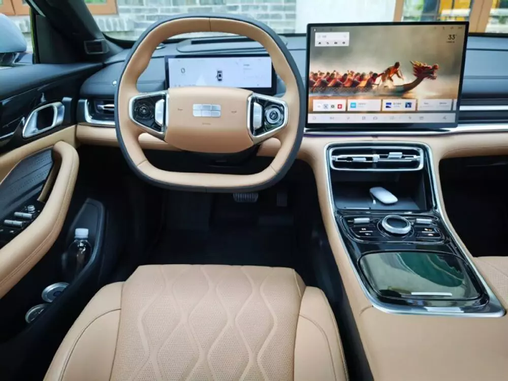 Nội thất của Geely Galaxy A7 Nội thất của Geely Galaxy A7