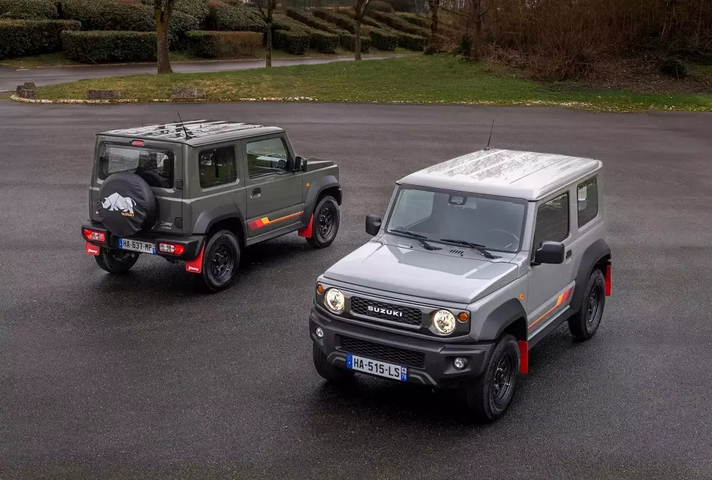 Suzuki Jimny 55th Anniversary có 4 tùy chọn màu sắc Suzuki Jimny 55th Anniversary có 4 tùy chọn màu sắc