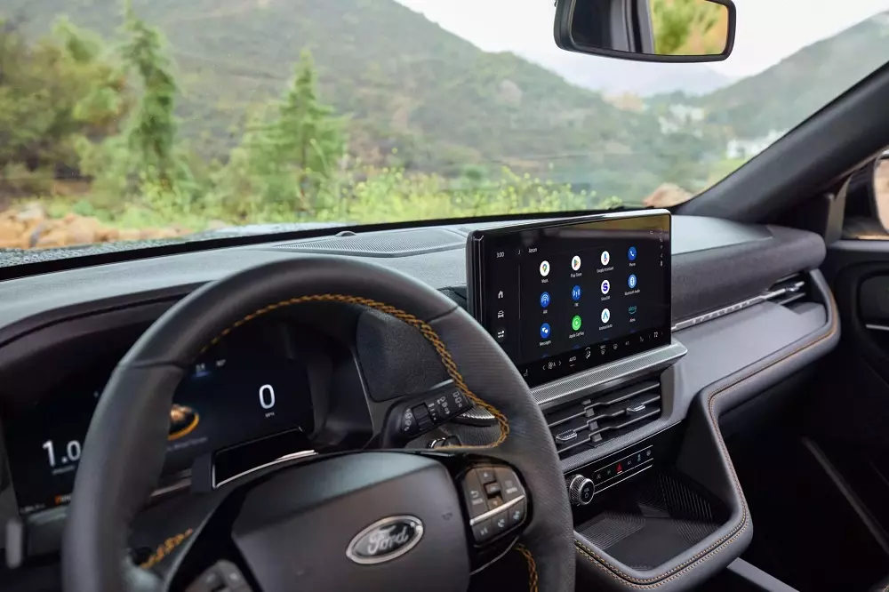 Nội thất của Ford Explorer Tremor 2026 Nội thất của Ford Explorer Tremor 2026