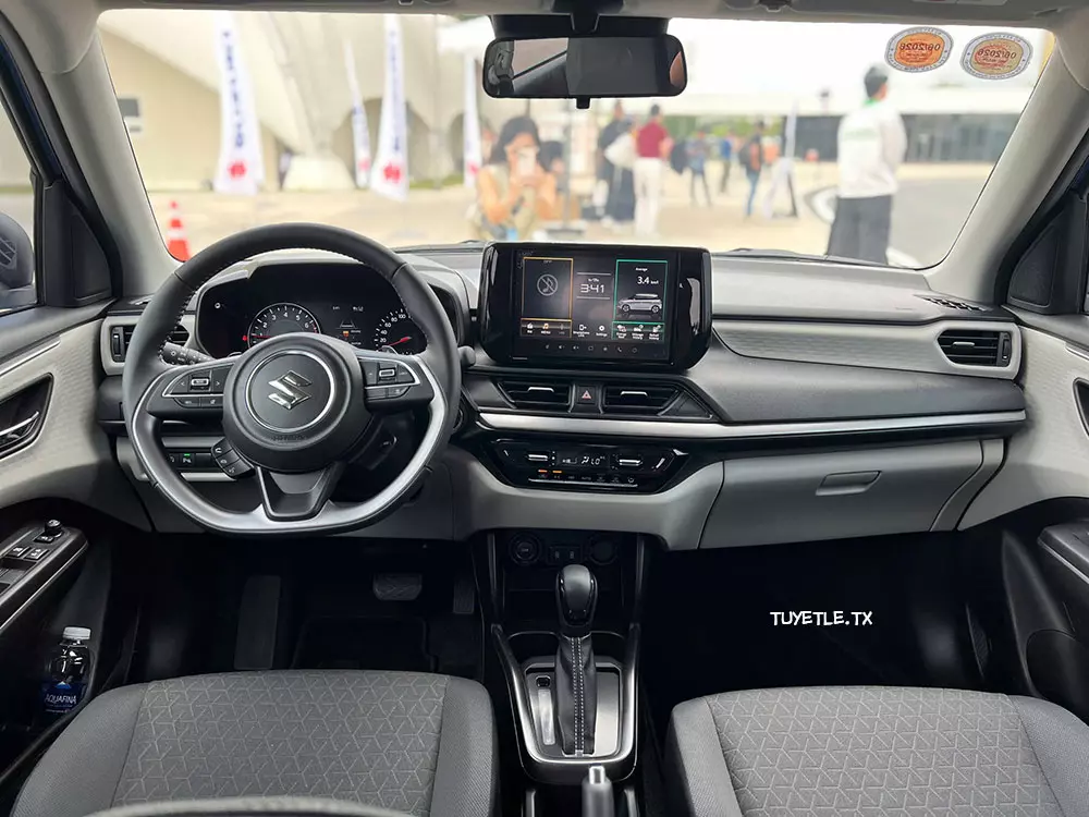 Nội thất mới của Suzuki Swift 2025 Nội thất mới của Suzuki Swift 2025