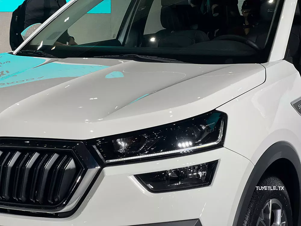 Đèn pha LED của Skoda Kushaq Đèn pha LED của Skoda Kushaq