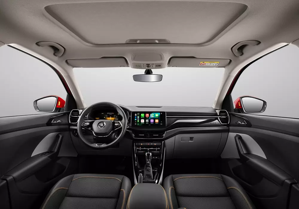 Khoang lái của Skoda Kushaq bản Style Khoang lái của Skoda Kushaq bản Style
