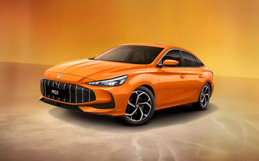 MG5 2026 có thêm màu cam mới MG5 2026 có thêm màu cam mới