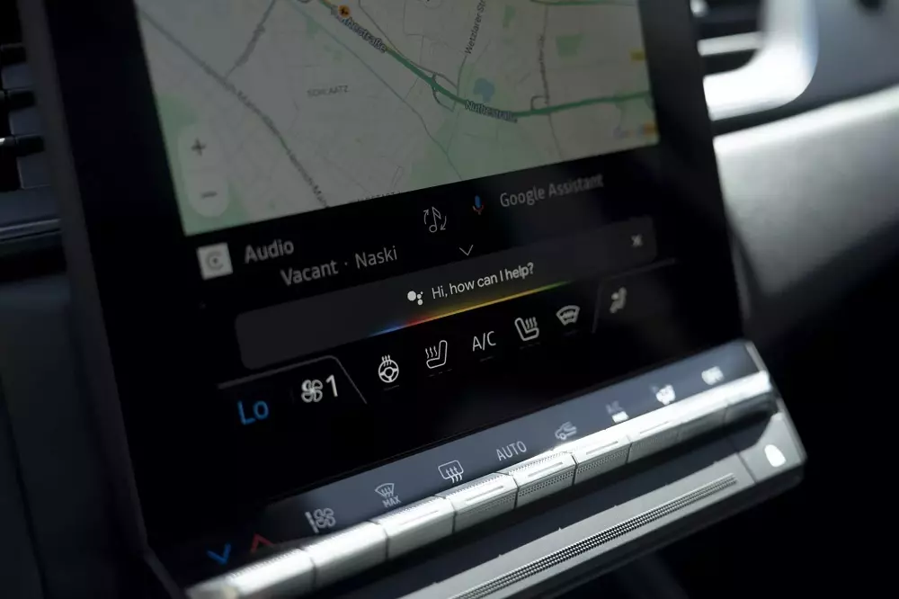 Dãy phím cơ học nằm bên dưới màn hình cảm ứng trung tâm của Mitsubishi Grandis 2025 Dãy phím cơ học nằm bên dưới màn hình cảm ứng trung tâm của Mitsubishi Grandis 2025