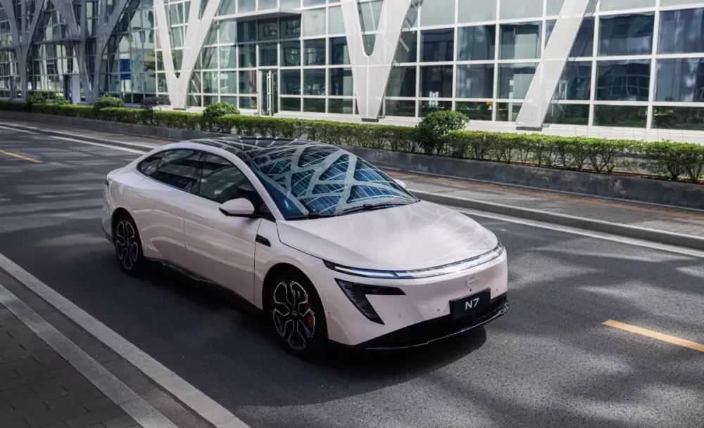 Nissan N7 là mẫu xe từng được đưa về Việt Nam trưng bày vào hồi tháng 6/2025 Nissan N7 là mẫu xe từng được đưa về Việt Nam trưng bày vào hồi tháng 6/2025