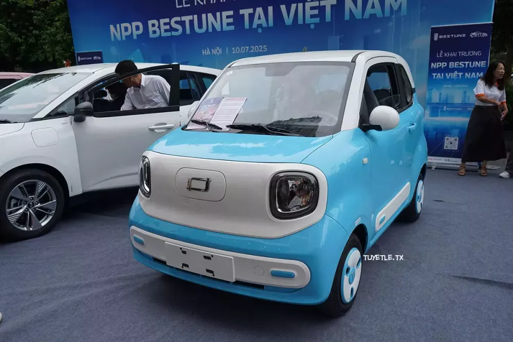 Trang bị an toàn của Bestune Pony khá cơ bản Trang bị an toàn của Bestune Pony khá cơ bản
