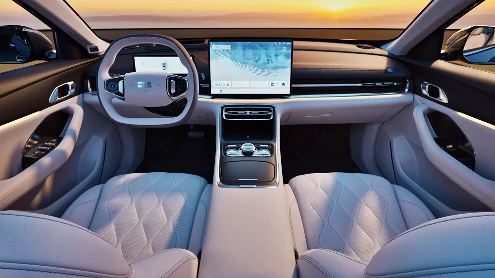Khoang lái của Geely Galaxy A7 Khoang lái của Geely Galaxy A7