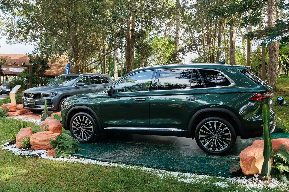 Geely Monjaro được trang bị vành 19 inch Geely Monjaro được trang bị vành 19 inch