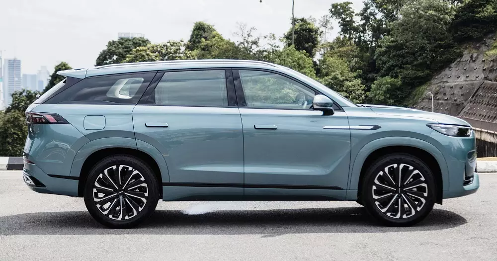 Jaecoo J8 là SUV cỡ D Jaecoo J8 là SUV cỡ D