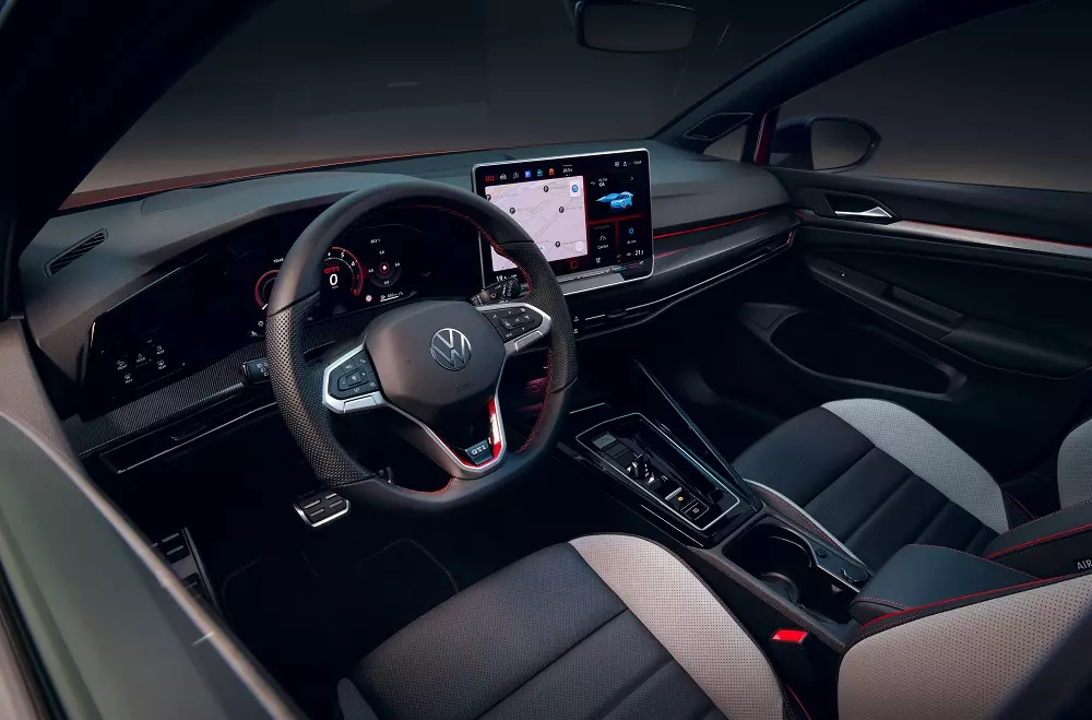 Nội thất của Volkswagen Golf GTI Nội thất của Volkswagen Golf GTI
