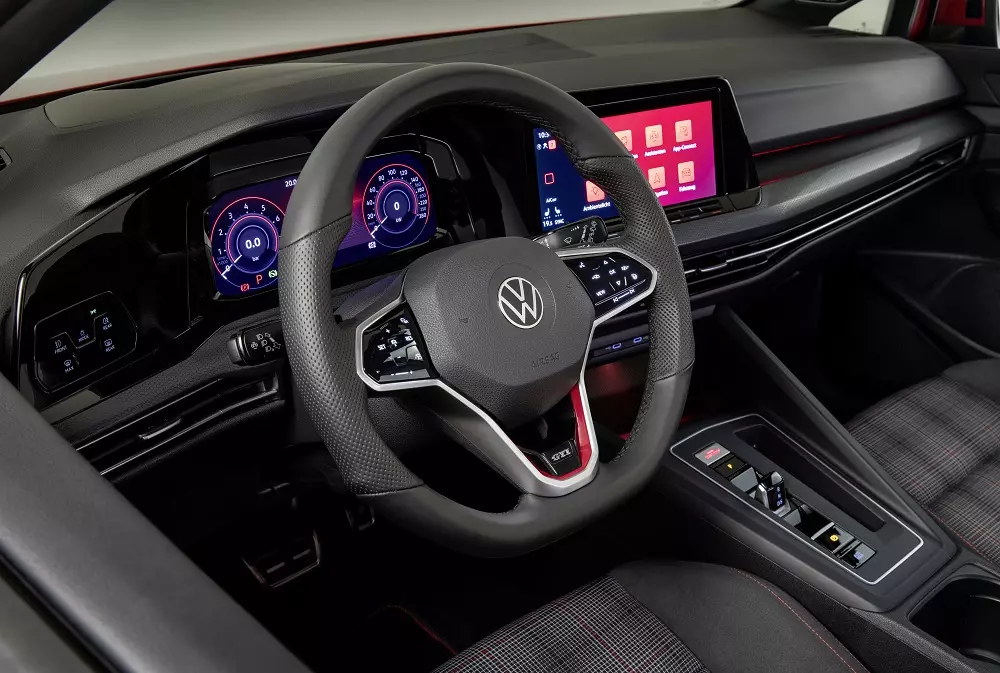 Nội thất của Volkswagen Golf GTI Nội thất của Volkswagen Golf GTI