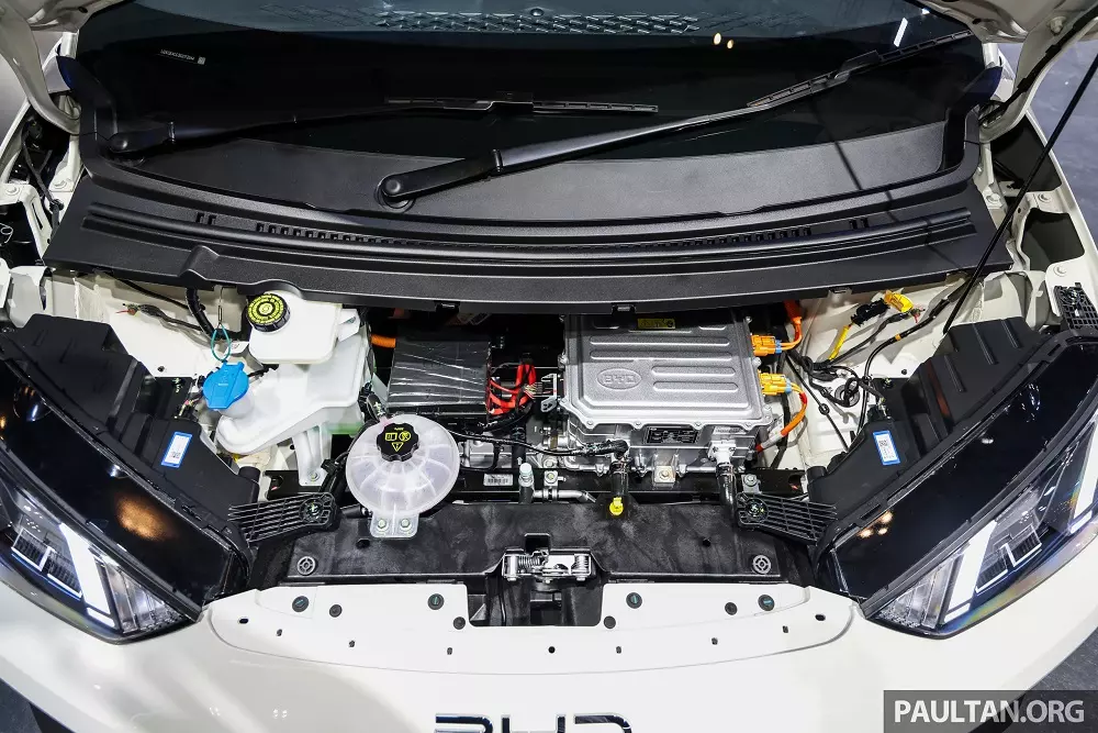 Khoang động cơ của BYD Atto 1 Khoang động cơ của BYD Atto 1