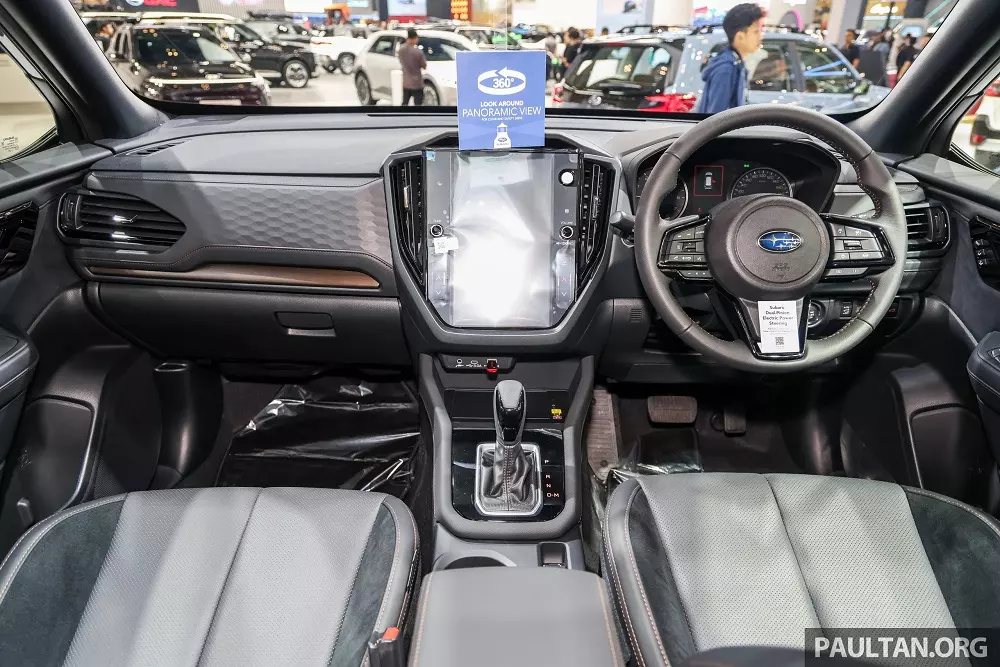 Nội thất của Subaru Forester 2026 tại Indonesia Nội thất của Subaru Forester 2026 tại Indonesia