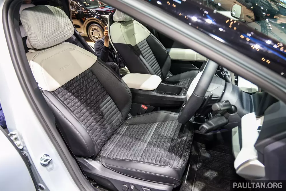 Hàng ghế trước của Kia EV4 Hàng ghế trước của Kia EV4