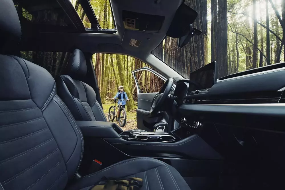 Nội thất của Mitsubishi OutlanderTrail Edition Nội thất của Mitsubishi OutlanderTrail Edition