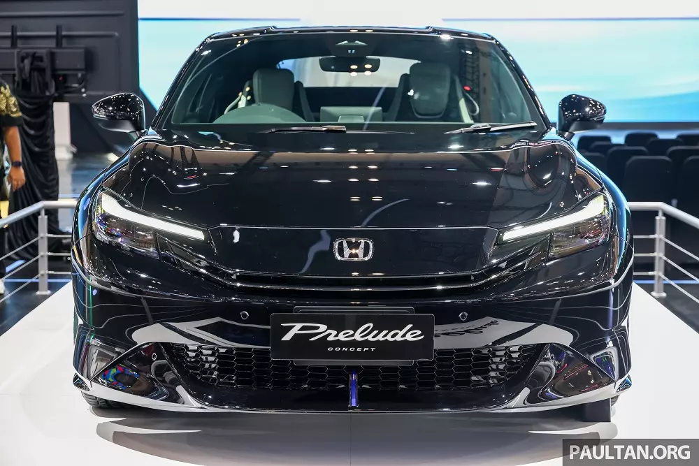 Honda Prelude màu đen Crystal Honda Prelude màu đen Crystal