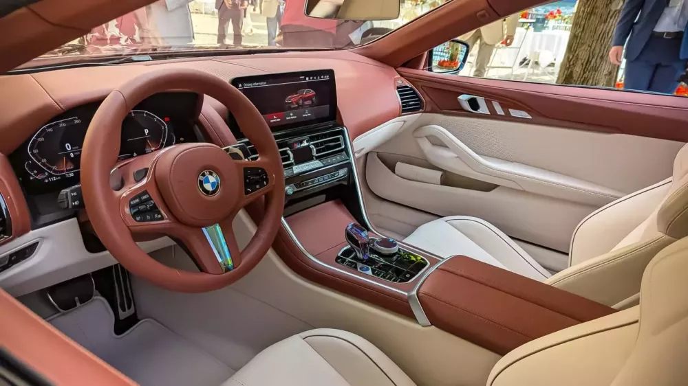 Nội thất của BMW Speedtop Nội thất của BMW Speedtop