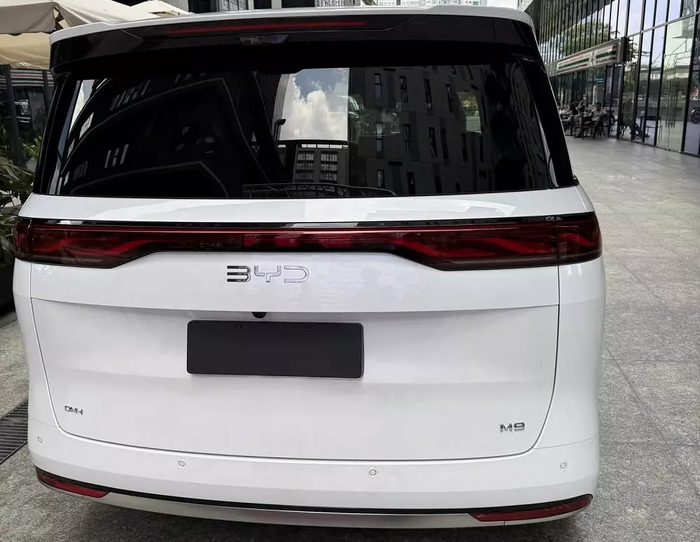 Thiết kế phía sau của BYD M9 Thiết kế phía sau của BYD M9