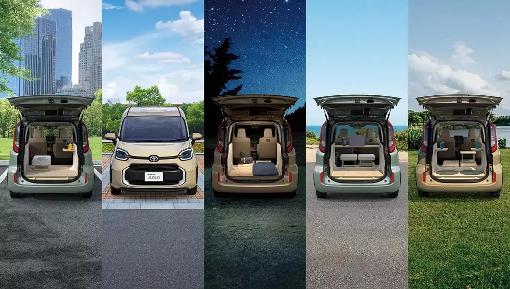 Mẫu MPV cỡ nhỏ mới của Toyota cho phép biến nội thất thành phòng khách, văn phòng hoặc phòng ngủ Mẫu MPV cỡ nhỏ mới của Toyota cho phép biến nội thất thành phòng khách, văn phòng hoặc phòng ngủ