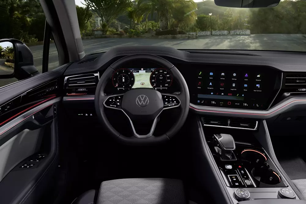 Nội thất của Volkswagen Touareg 2025 bản Highline Nội thất của Volkswagen Touareg 2025 bản Highline