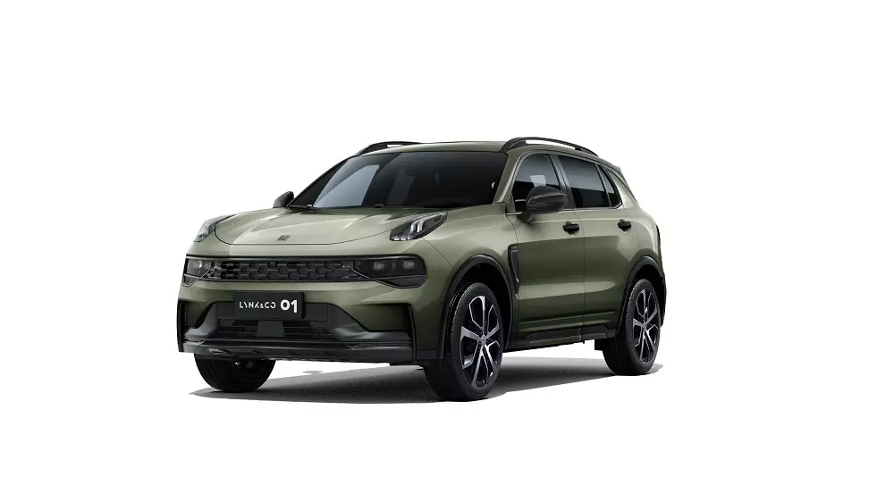 Lynk & Co 01 màu xanh lục mới Lynk & Co 01 màu xanh lục mới