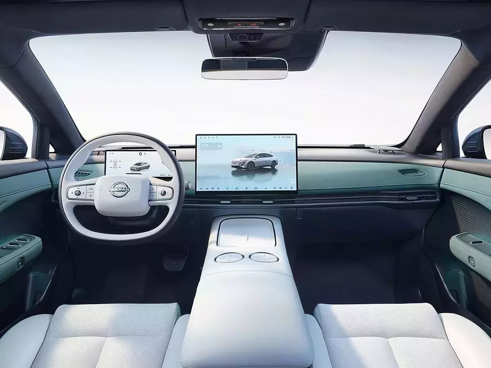 Nội thất của Nissan N7 Nội thất của Nissan N7