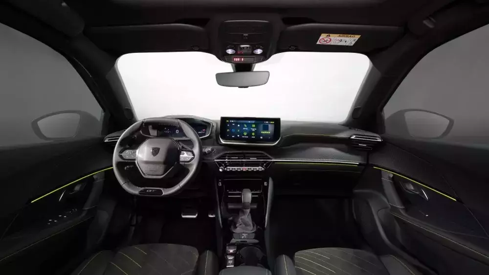 Nội thất của Peugeot 2008 Nội thất của Peugeot 2008
