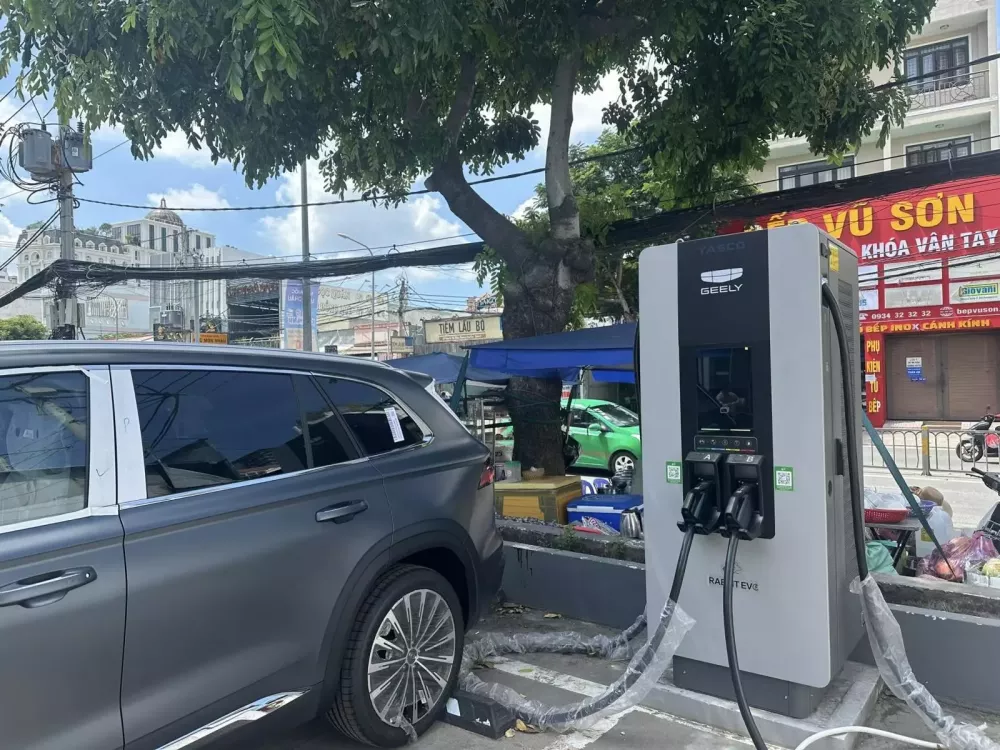 Trạm sạc ô tô điện của Geely Trạm sạc ô tô điện của Geely