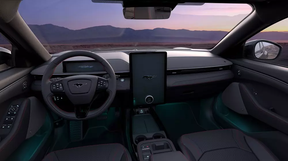 Khoang lái của Ford Mustang Mach-E Khoang lái của Ford Mustang Mach-E