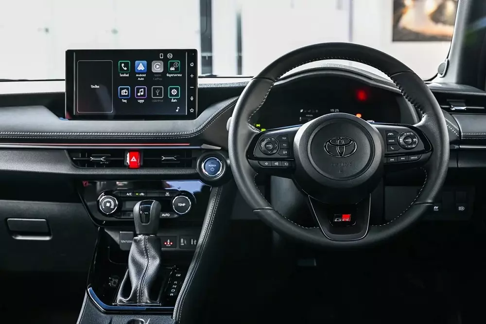 Khoang lái của Toyota Vios Hybrid Khoang lái của Toyota Vios Hybrid
