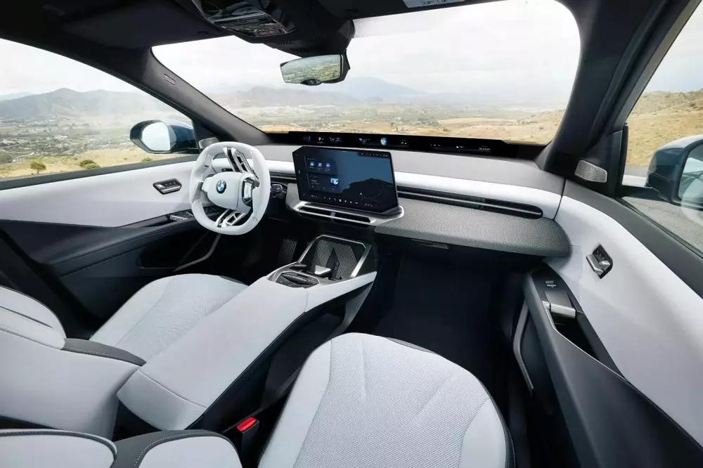 Khoang lái ấn tượng của BMW iX3 2026 Khoang lái ấn tượng của BMW iX3 2026