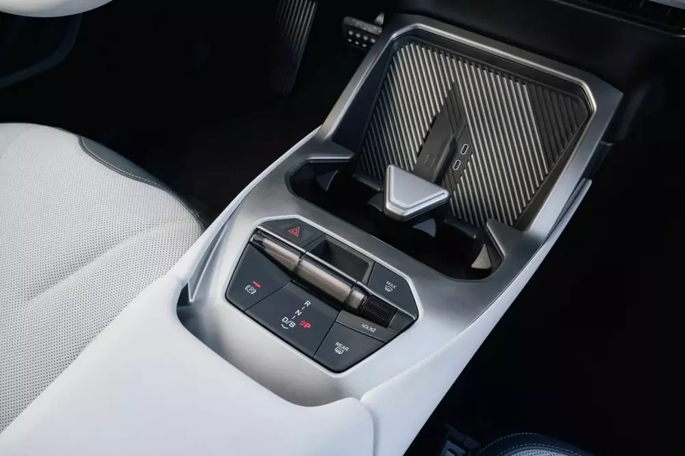 Cụm điều khiển trung tâm của BMW iX3 2026 Cụm điều khiển trung tâm của BMW iX3 2026