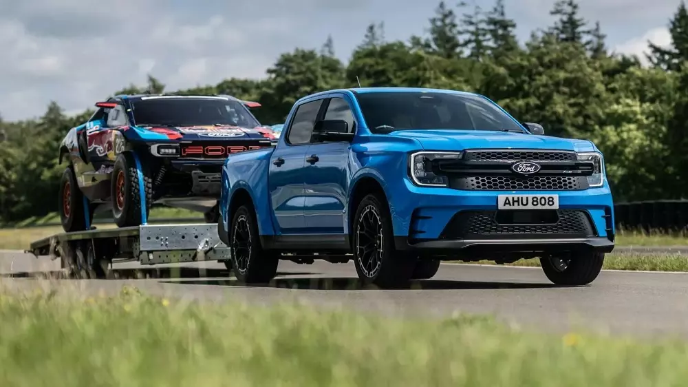 Ford Ranger MS-RT PHEV giữ nguyên sức kéo và tải trọng như bản máy dầu thông thường Ford Ranger MS-RT PHEV giữ nguyên sức kéo và tải trọng như bản máy dầu thông thường