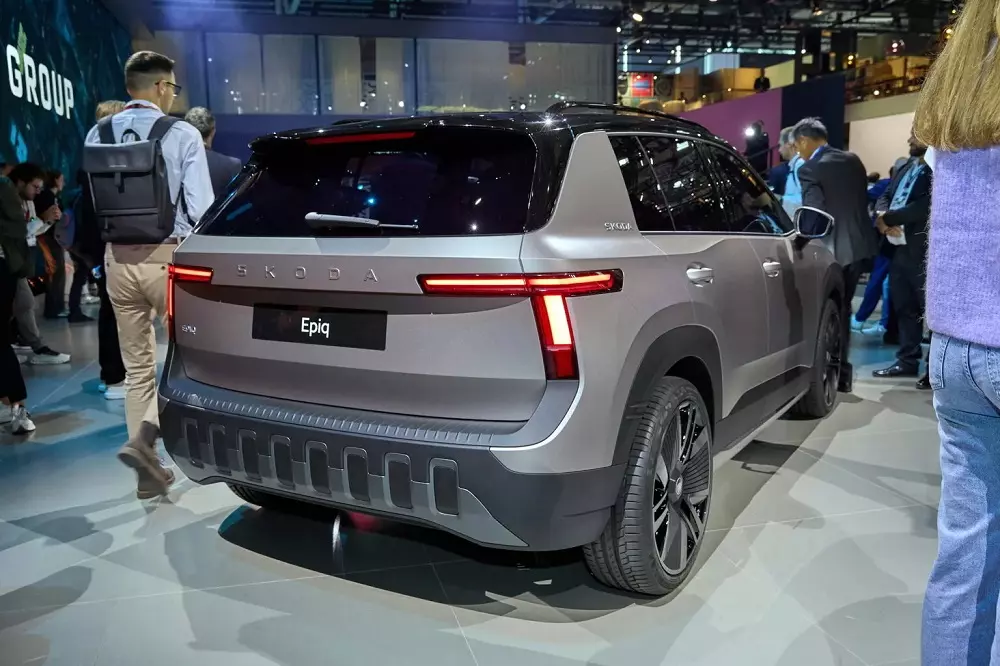 Thiết kế phía sau của Skoda Epiq Thiết kế phía sau của Skoda Epiq