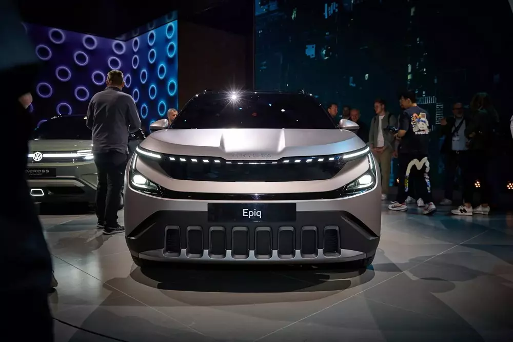 Skoda Epiq nhìn từ phía trước Skoda Epiq nhìn từ phía trước